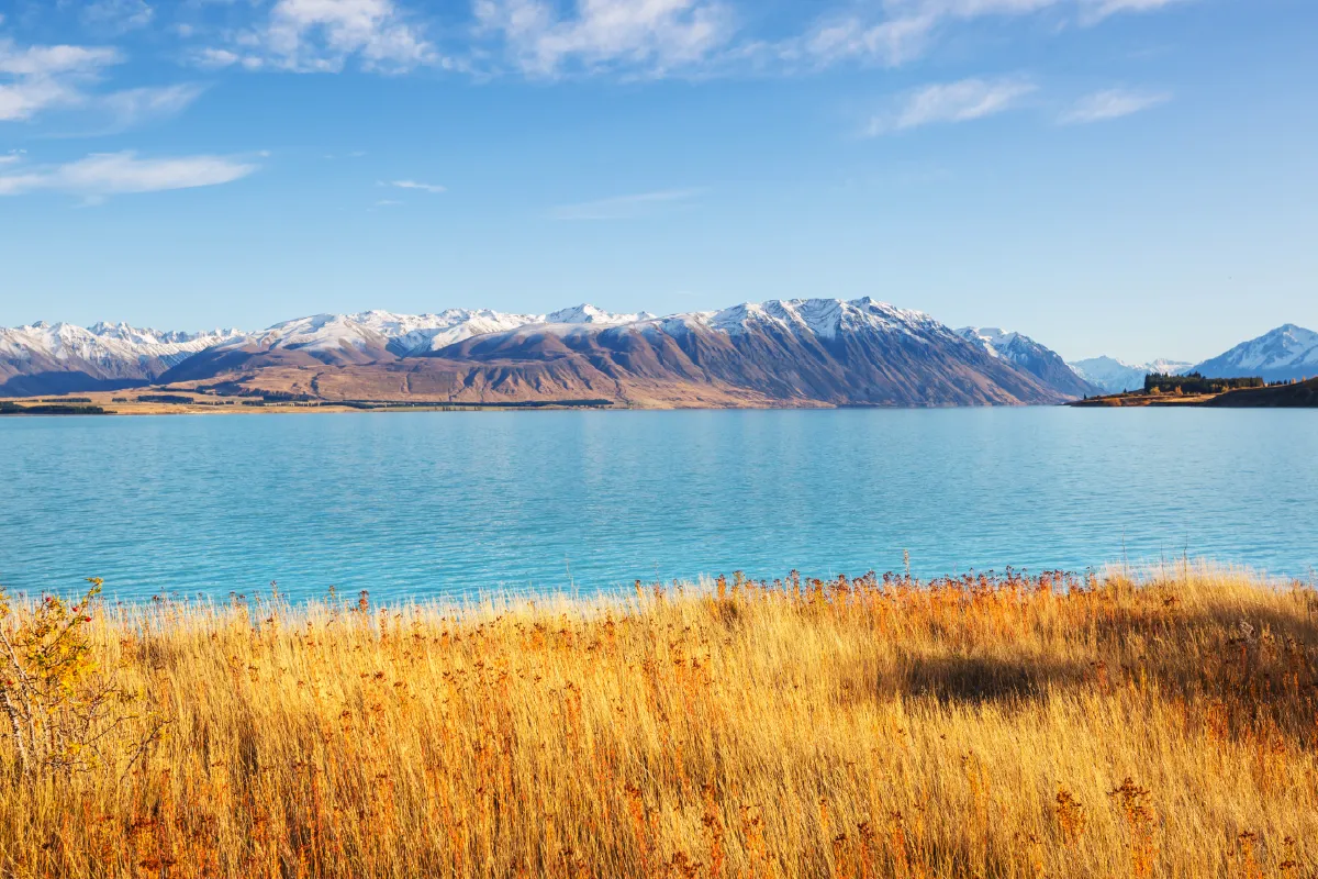 Aoraki/Mount Cook is New Zealand’s highest peak, towering at 3,724 metres (12,218 feet) in the Southern Alps.