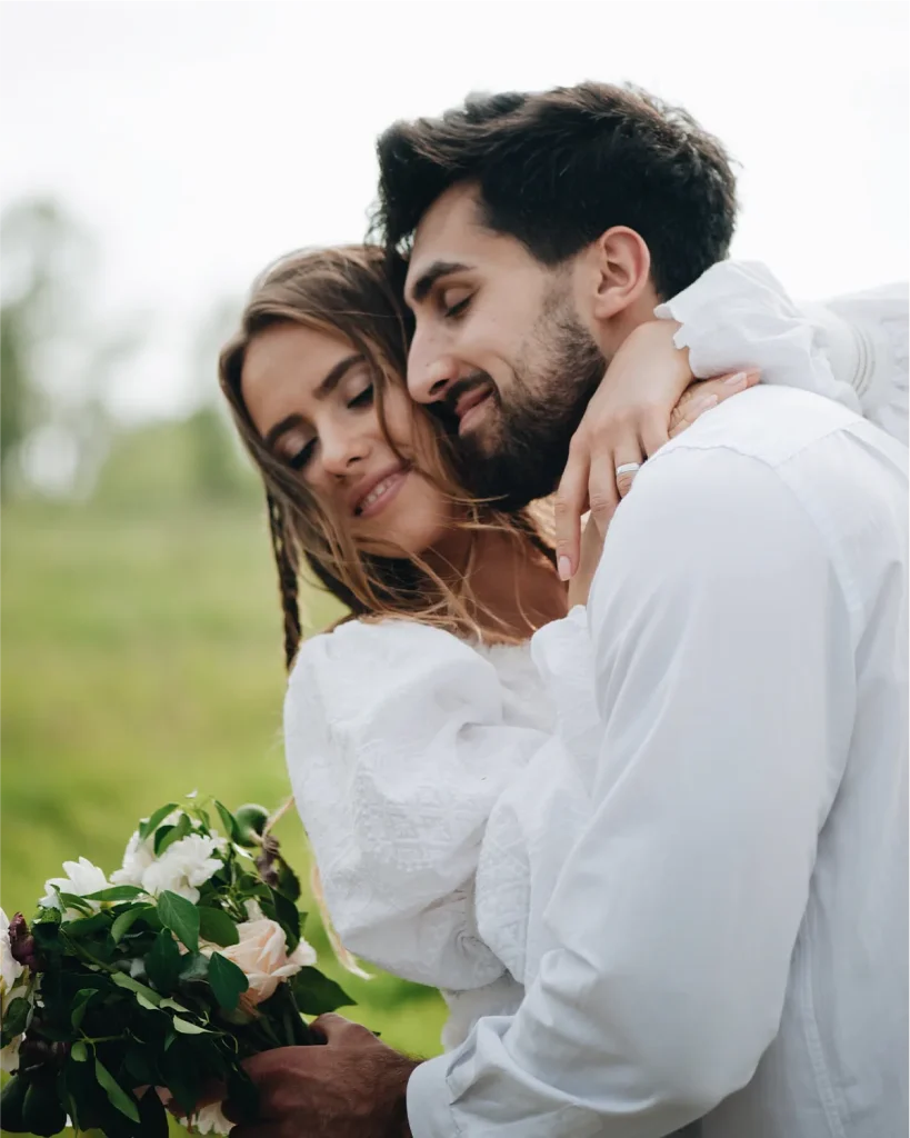 Intimate bridal portrait with soft natural lighting in New Zealand by Vowly Wedding Video Production.